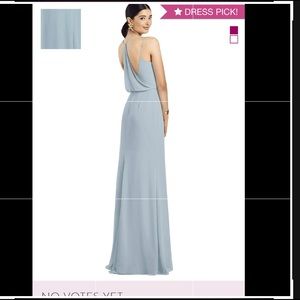 Bridesmaid dress Dessy Style: 1527; Fabric: Lux Chiffon; Color: Mist $150.00+tax